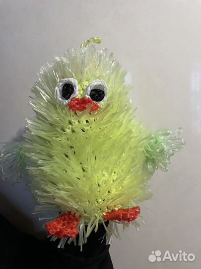 Мочалка ручной работы