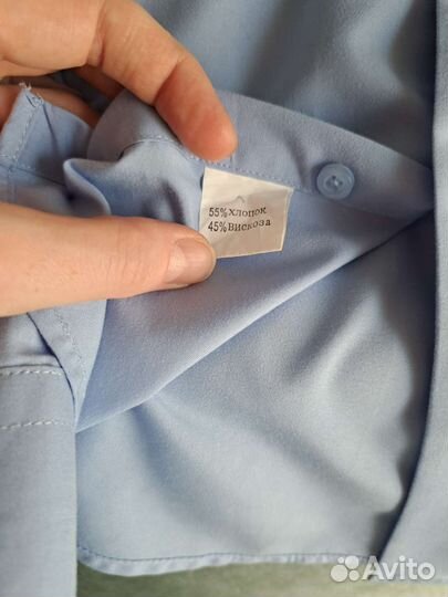 Рубашка на мальчика 8-9 класс