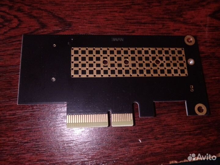 Адаптер ssd m2 nvme в слот pci-e3.0x4