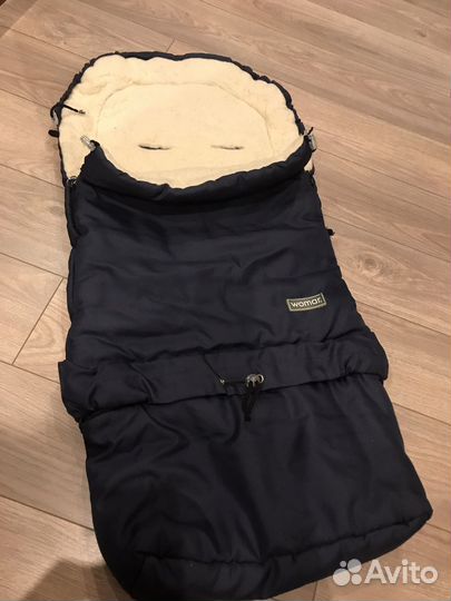 Чехол на ножки в коляску 2 в 1