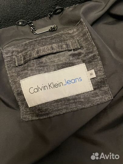 Calvin klein куртка зимняя женская