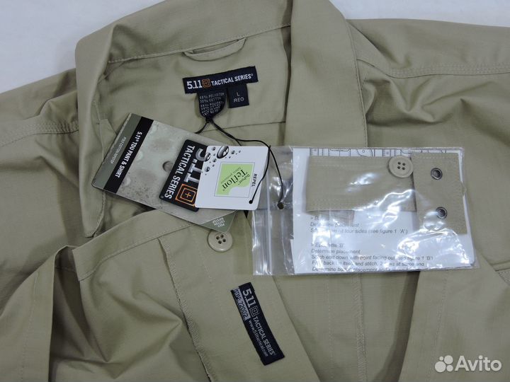 ACU BDU рубашка Long Sleeve 5.11 TAN L офицер