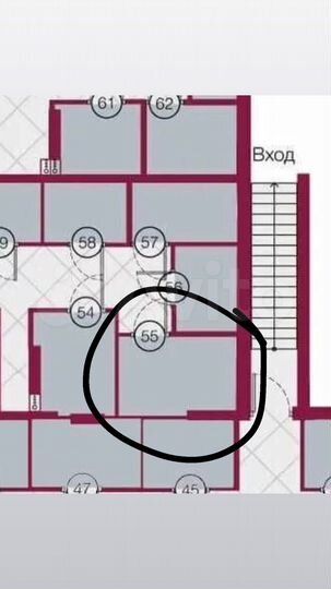 Свободного назначения, 5.3 м²