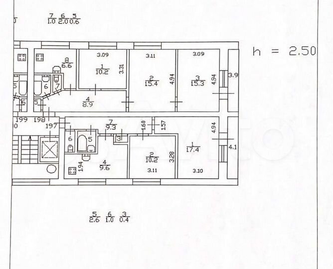 2-к. квартира, 50,5 м², 5/9 эт.