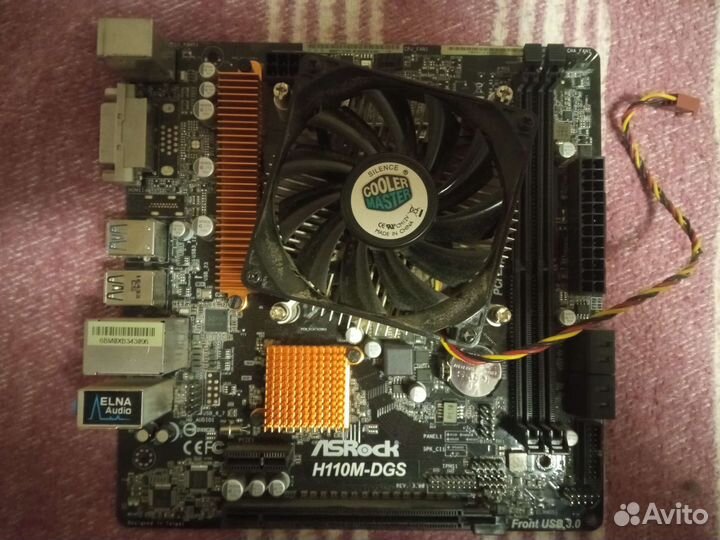 Процессор Intel Pentium g4560 + материнская плата