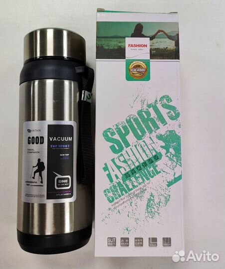 Термос с двойными стенками 800-1500 мл