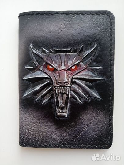 Обложка на паспорт ручная работа, натуральная кожа