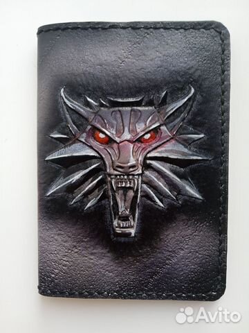 Обложка на паспорт ручная работа, натуральная кожа