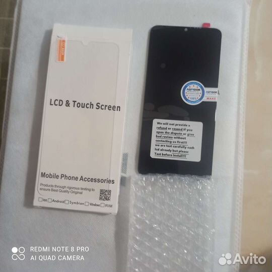 Дисплей на xiaomi redmi note 8 pro