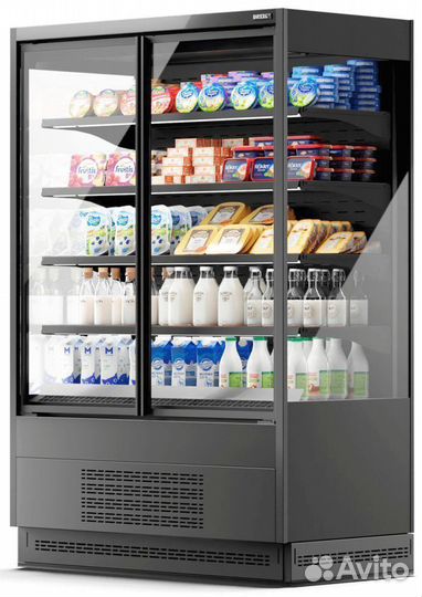 Витрина холодильная Vega DG 070 H195 Plug-in 190