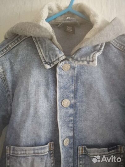 Джинсовая куртка для мальчика 116