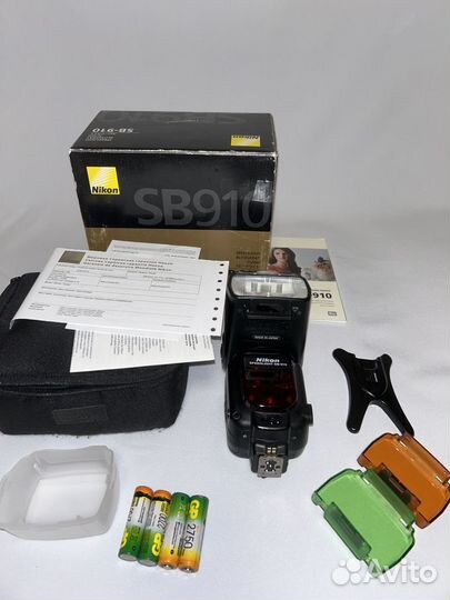 Вспышка nikon sb 910