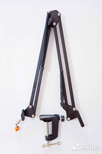 Пантограф для микрофона с переходником 3/8 на 5/8