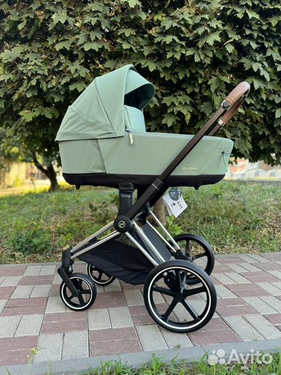 Коляска cybex priam 4 2 в 1 leaf green