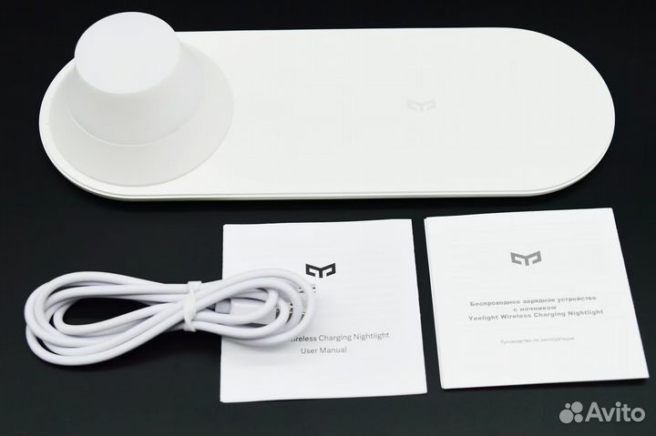 Ночник с беспроводной зарядкой Xiaomi Yeelight