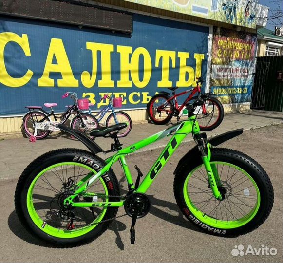 Велосипед фэтбайк