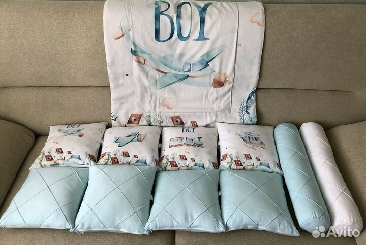 Бортики в кроватку