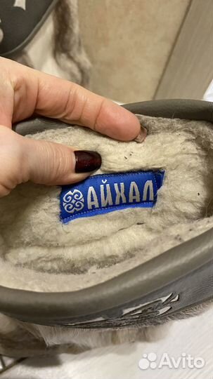 Унты из оленя, камусы, 36размер