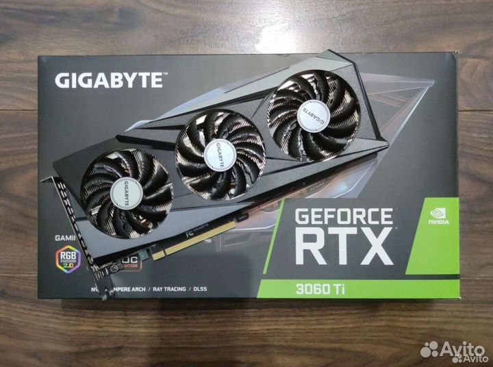 Видеокарта rtx 3060ti gigabyte