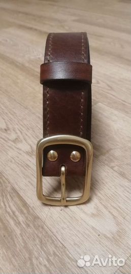 Ремень кожаный ручная работа