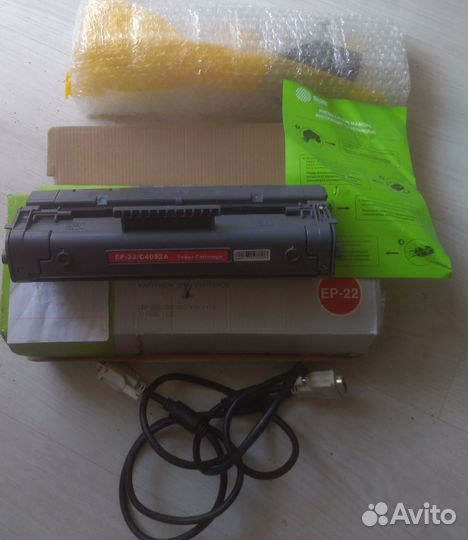 Картриджи для canon и кабель для принтера