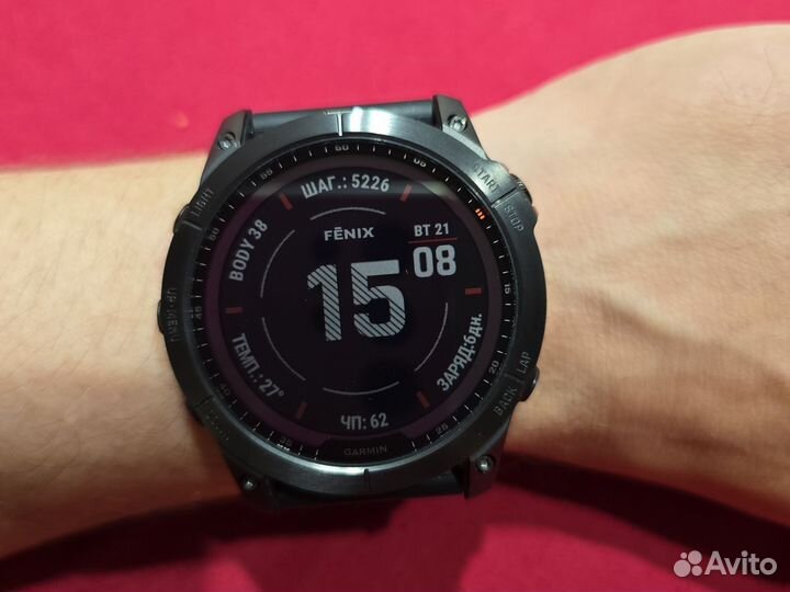 Garmin fenix 7x solar