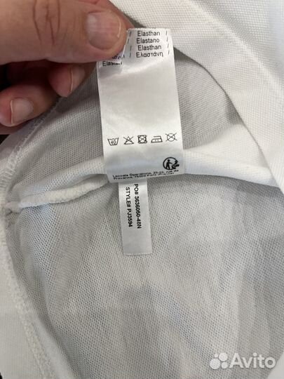 Lacoste polo для девочки 128 р