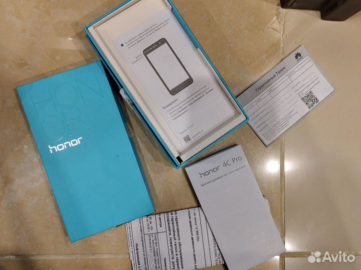 Коробка Honor 4c pro