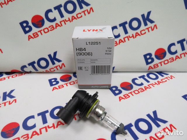 Лампочка lynxauto L12251