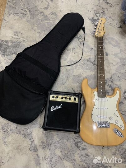 Электро гитара с комбиком