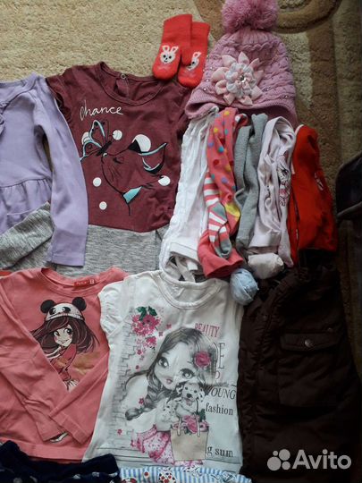 Вещи пакетом на девочку