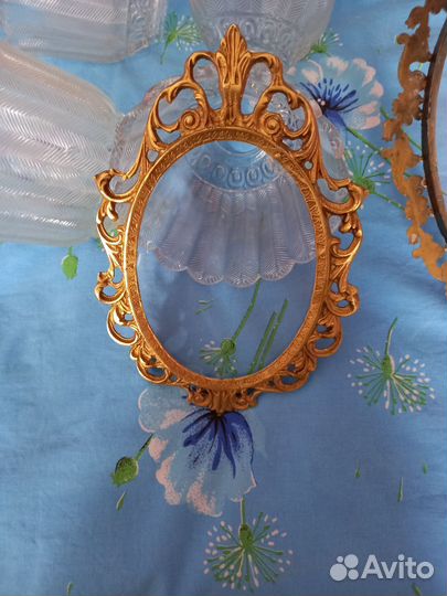 Рамка латунь СССР для фото