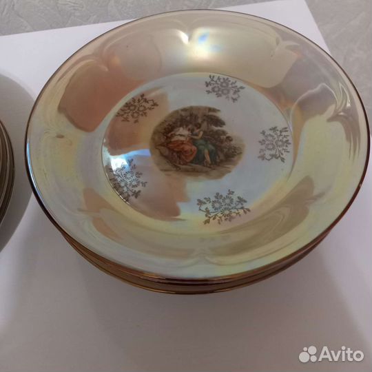 Тарелки фарфор гдр