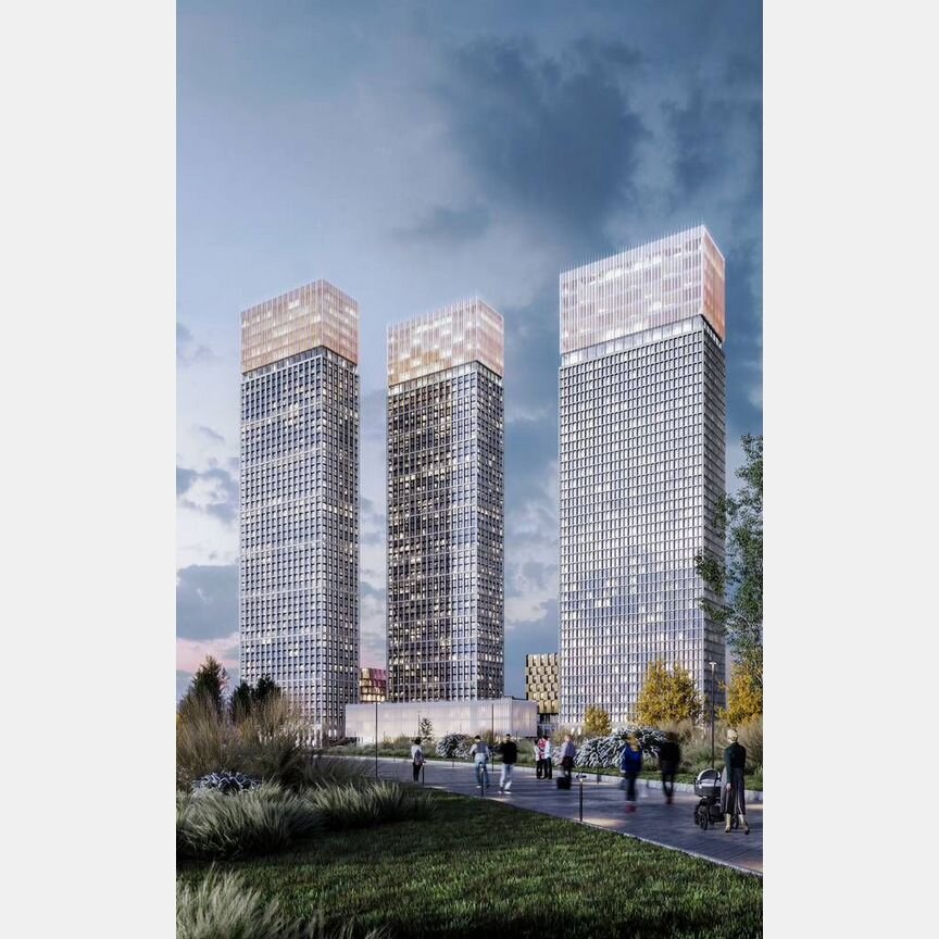 1-к. квартира, 44,5 м², 6/9 эт.