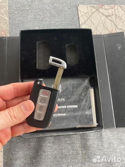 Ключ брелок хендай Экус