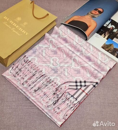 Палантин burberry женский