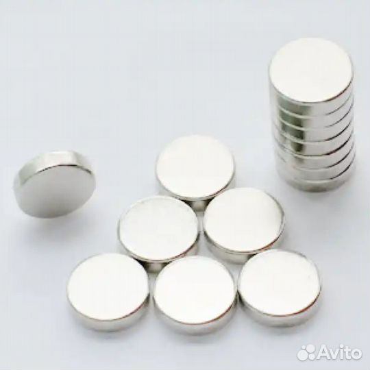 Магнит диск диаметр 10мм толщина 2мм