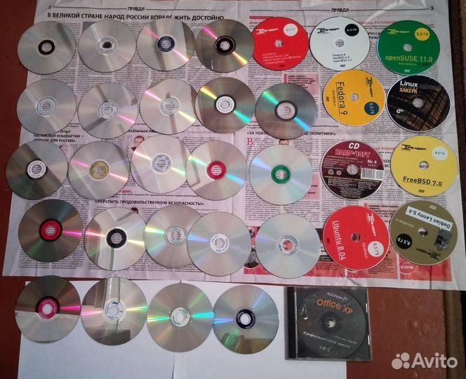 DVD диски журнал Хакер, диски с программами