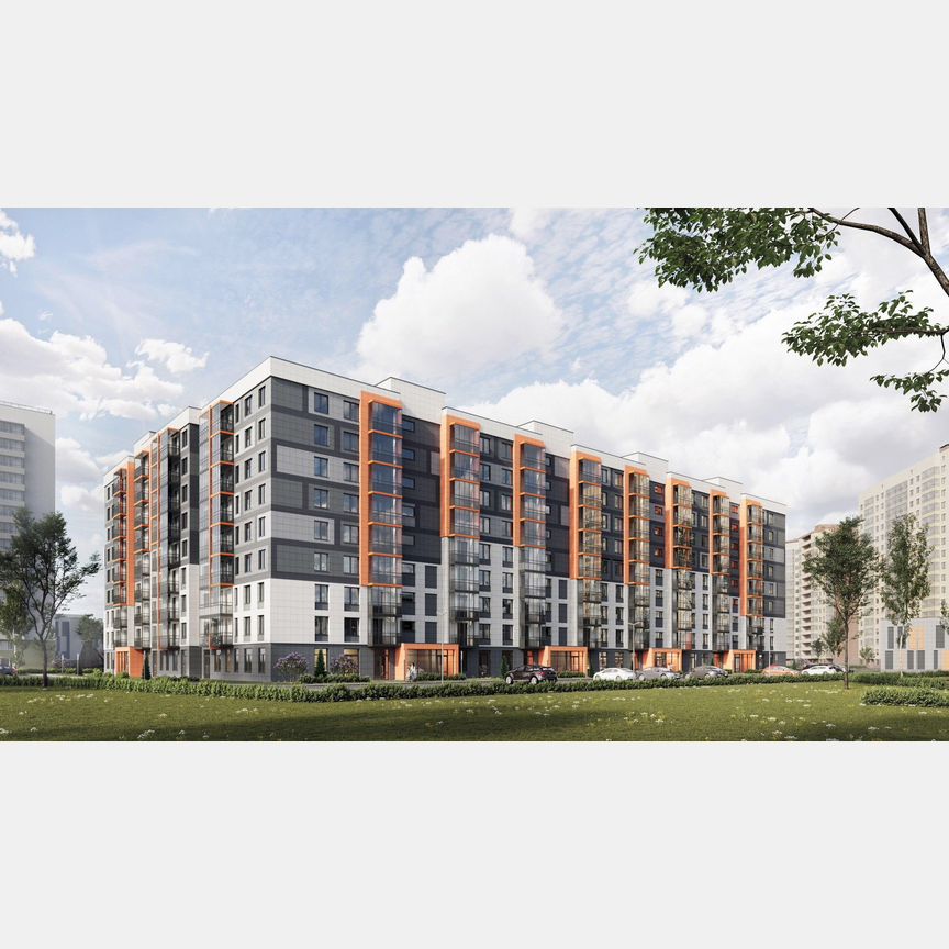 Квартира-студия, 26,3 м², 2/9 эт.