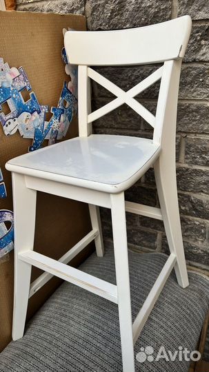 Детский стул IKEA ингольф