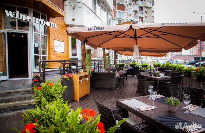 Зонт для кафе уличный профессиональный