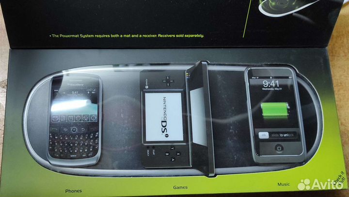 Powermat беспроводная зарядка коврик