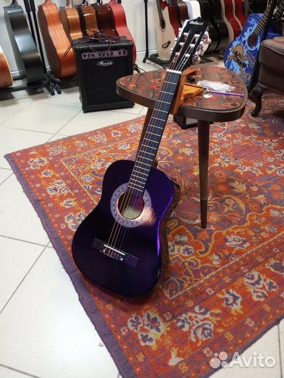 Гитара классика размер 1/2 черная Belucci BC3405