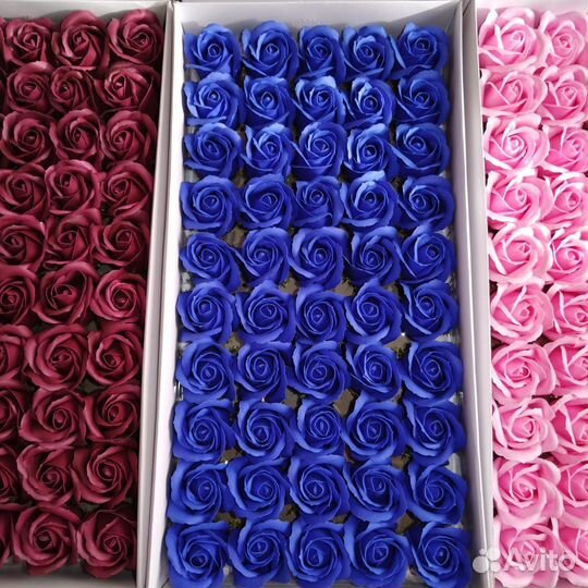 Мыльные розы 50 шт