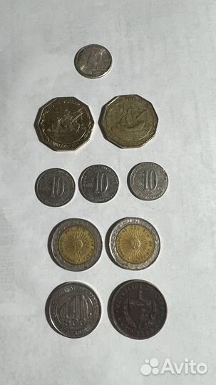 Монеты Южная и Латинская Америка