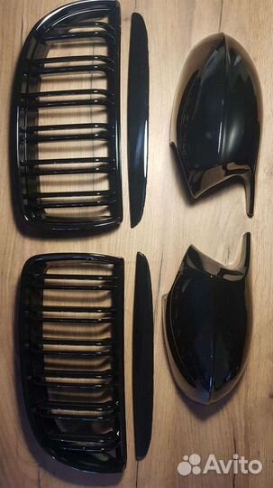 Накладки на зеркала BMW 3 серия E90 E92 E87 дорест