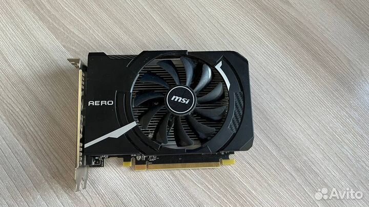 AMD Radeon RX 550 MSI aero ITX OC 4 Гб