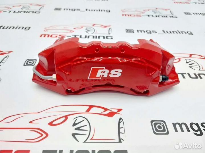 Накладки на суппорта RS Металл Ауди Q7 4М 15+