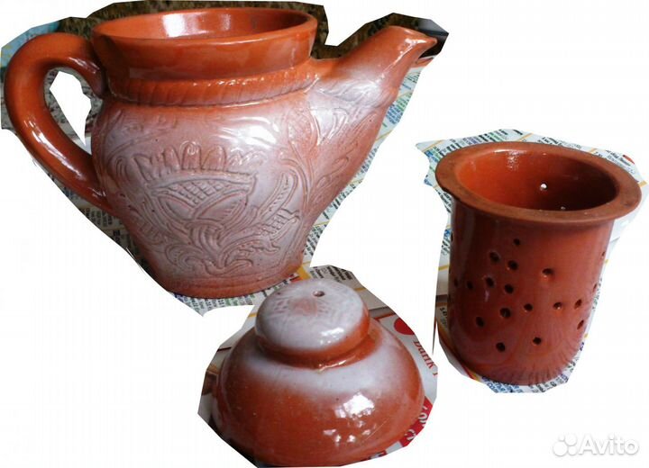 Чайник керамический