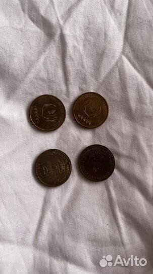 10 руб 2014-2016 года. Города России